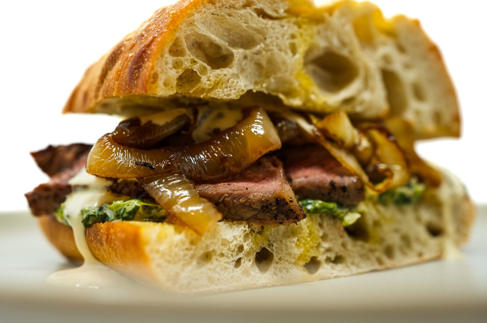 New York Strip Steak Dinner Sandwich