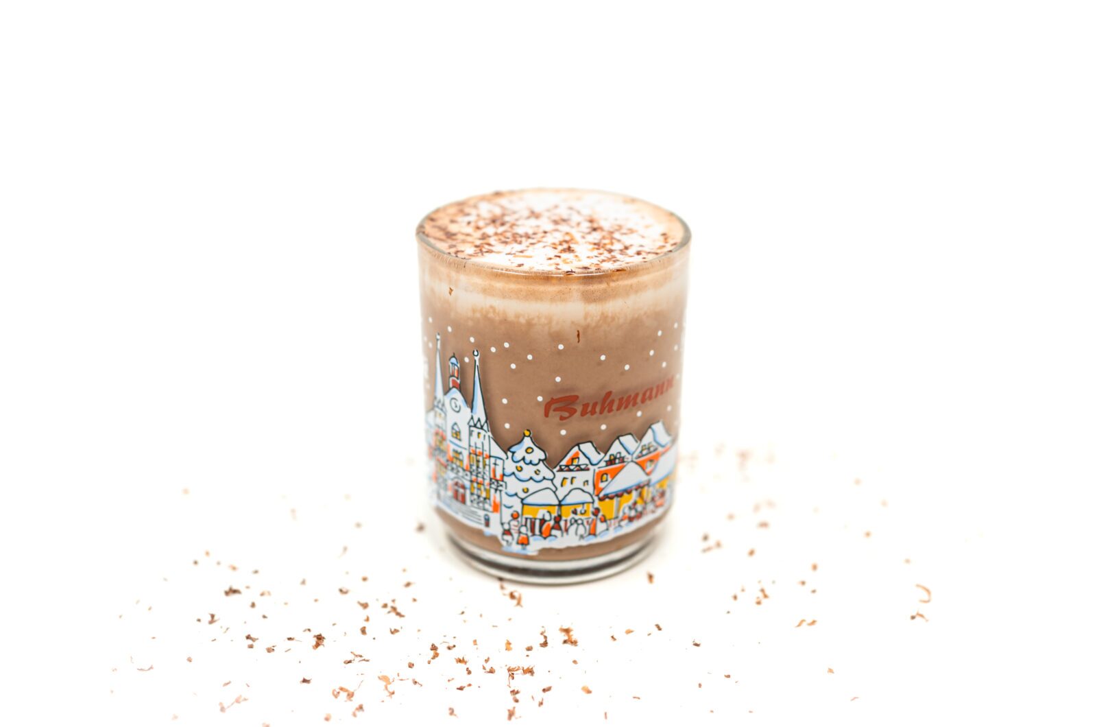 Spiced Valrhona Hot Chocolate Latte